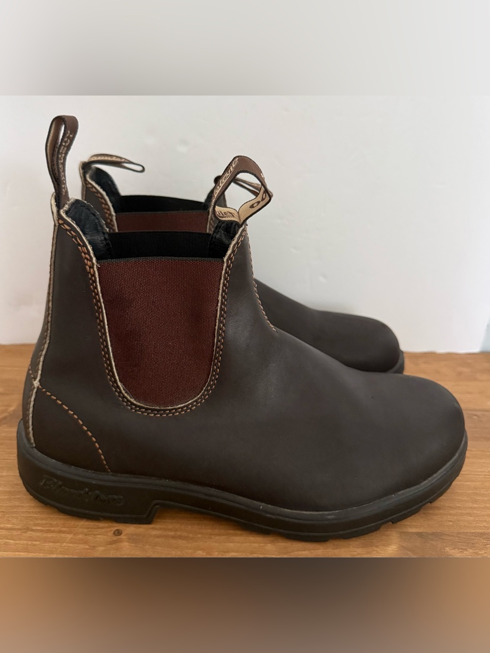 Blundstone Originals #500 Chelsea Boot Stout Brown Leather Women’s US 10 AU 7
